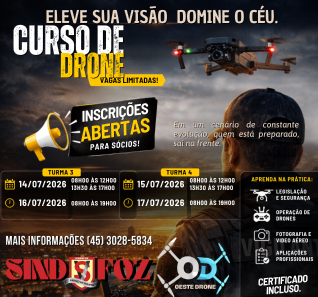 ELEVE SUA VISÃO DOMINE O CÉU.